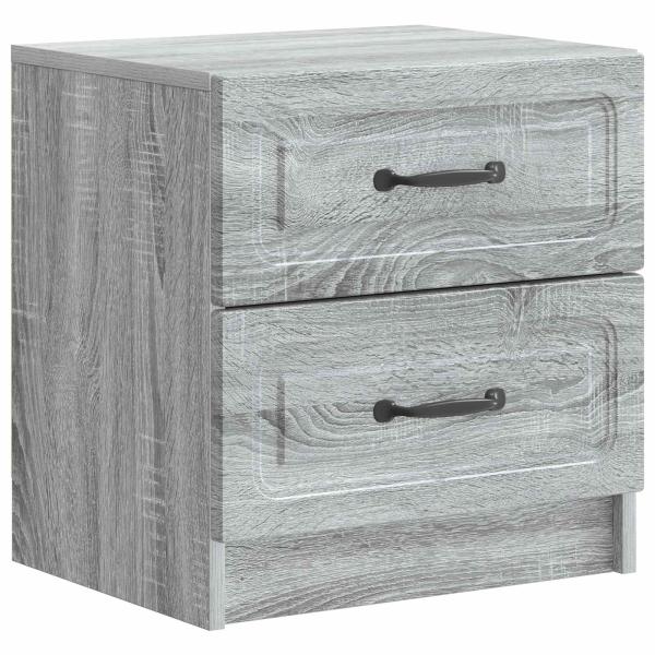 Nachttisch Sonoma-Grau 43 x 34,5 x 44,5 cm Holzwerkstoff