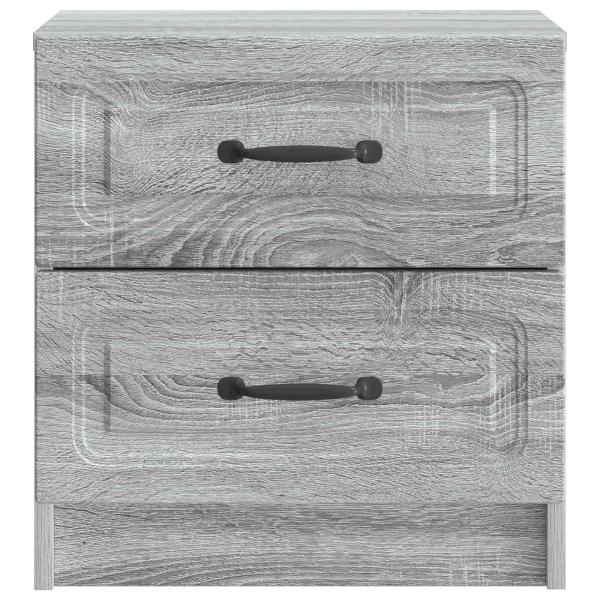 Nachttisch Sonoma-Grau 43 x 34,5 x 44,5 cm Holzwerkstoff