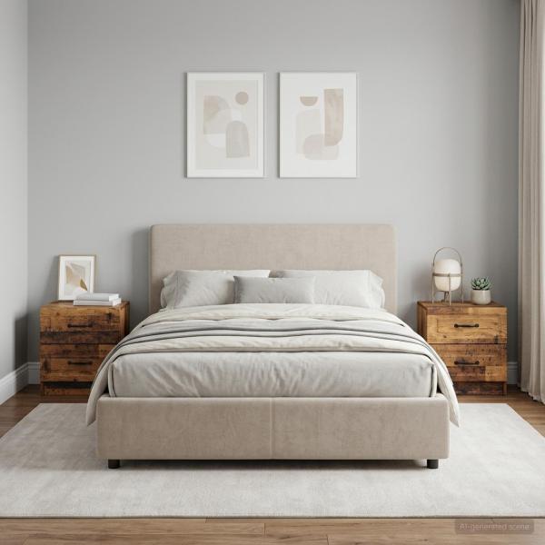 Nachttisch 2 Stk. Altholz 43 x 34,5 x 44,5 cm Holzwerkstoff