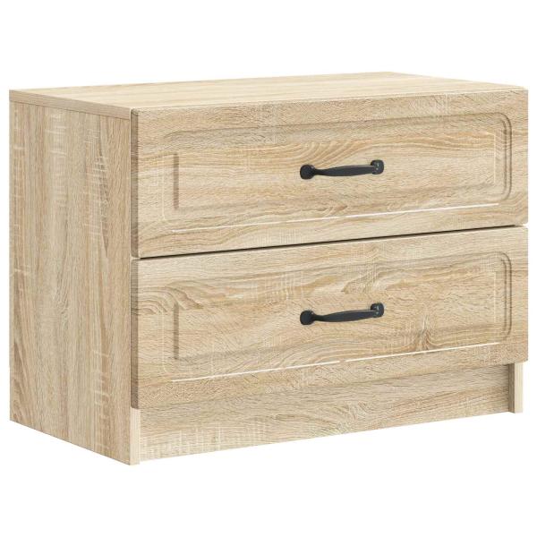 Nachttisch Sonoma-Eiche 62 x 34,5 x 44,5 cm Holzwerkstoff