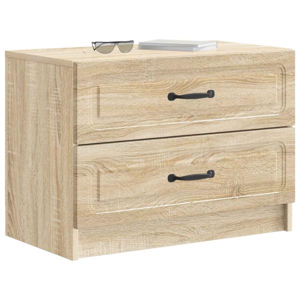 Nachttisch Sonoma-Eiche 62 x 34,5 x 44,5 cm Holzwerkstoff