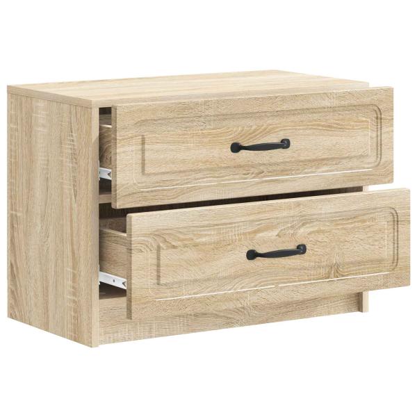 Nachttisch Sonoma-Eiche 62 x 34,5 x 44,5 cm Holzwerkstoff