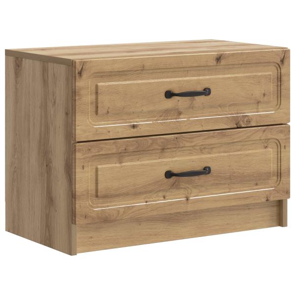 Nachttisch Artisan-Eiche 62 x 34,5 x 44,5 cm Holzwerkstoff