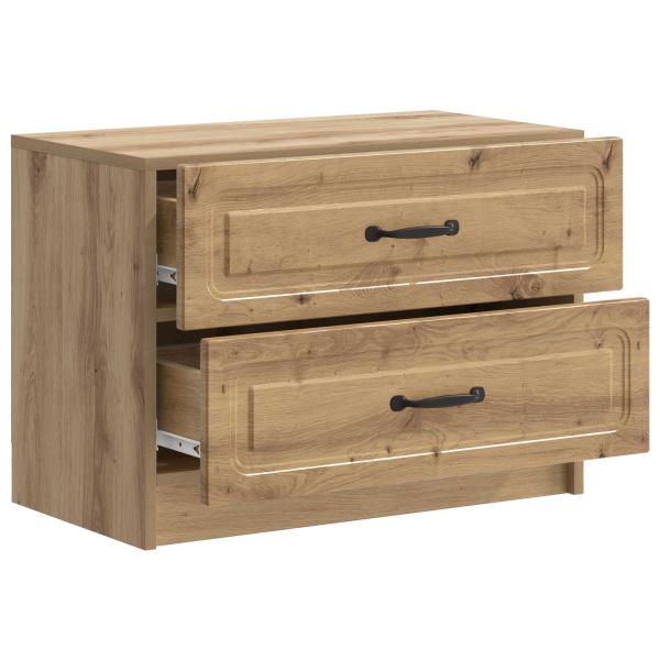 Nachttisch Artisan-Eiche 62 x 34,5 x 44,5 cm Holzwerkstoff