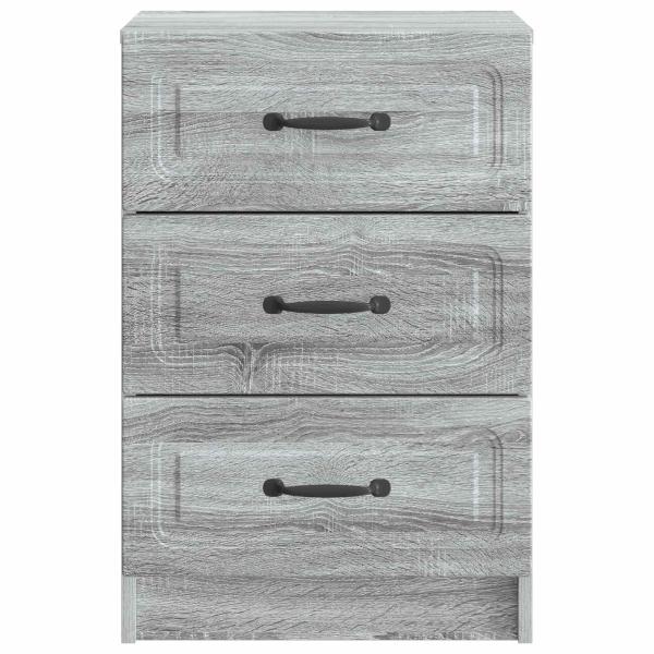 Nachttisch Sonoma-Grau 43 x 41 x 63,5 cm Holzwerkstoff