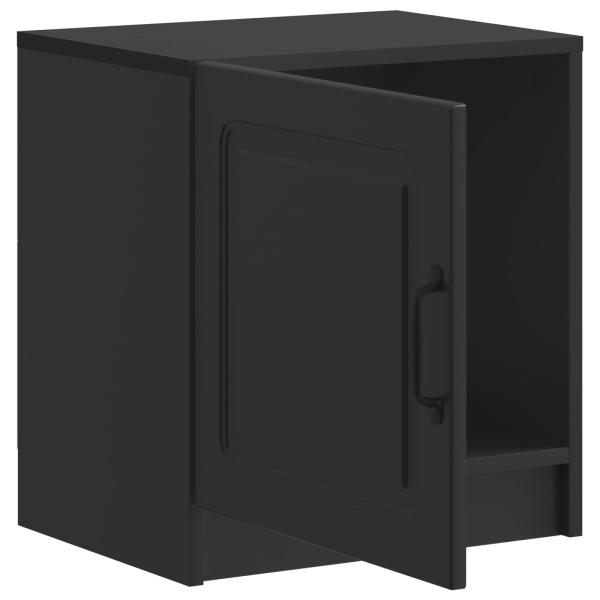 Nachttisch Schwarz 43 x 34,5 x 47 cm Holzwerkstoff