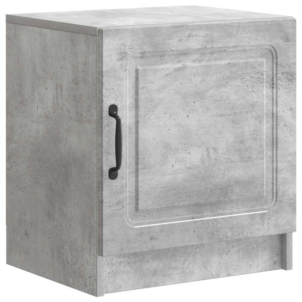 Nachttisch Betongrau 43 x 34,5 x 47 cm Holzwerkstoff