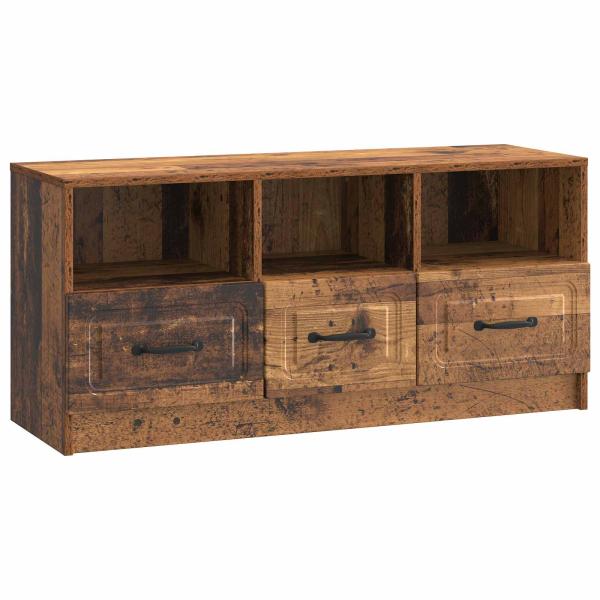TV-Schränk Altholz 102 x 34,5 x 47 cm Holzwerkstoff