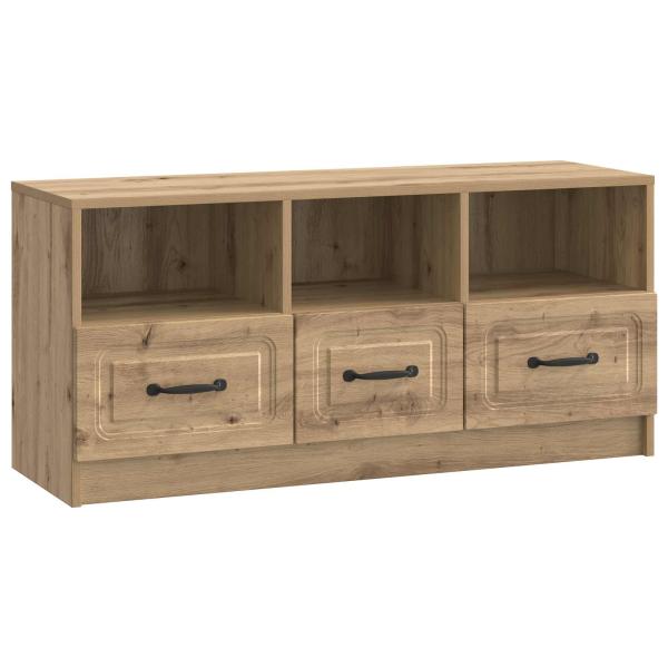 TV-Schränk 102 x 34,5 x 47 cm Artisan-Eiche Holzwerkstoff