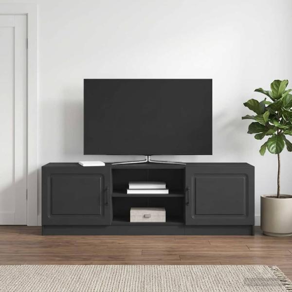 ARDEBO.de - TV-Schränk Schwarz 150 x 31 x 47 cm Holzwerkstoff