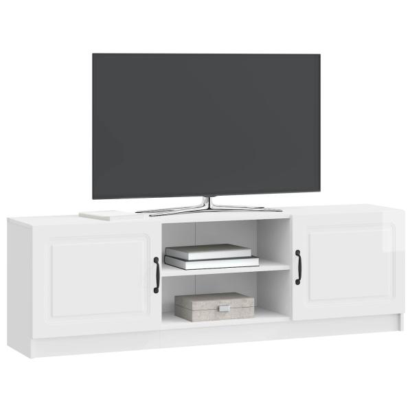 TV-Schränk Hochglanz Weiß 150 x 31 x 47 cm Holzwerkstoff