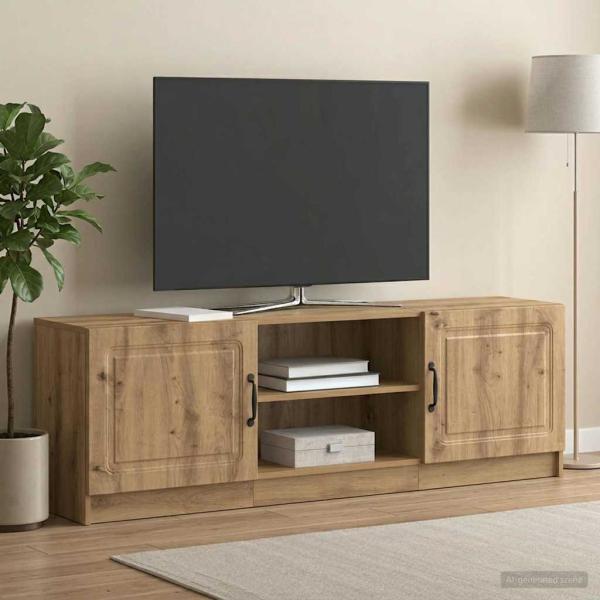 TV-Schränk 150 x 31 x 47 cm Artisan-Eiche Holzwerkstoff