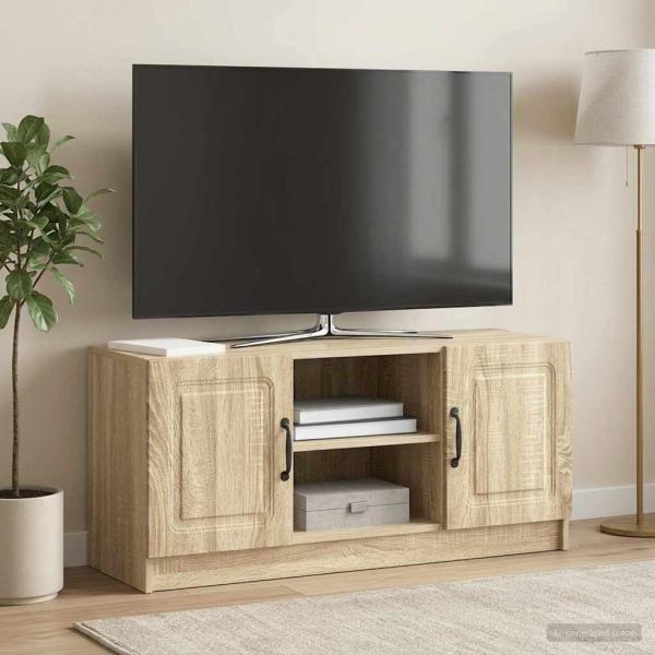 ARDEBO.de - TV-Schränk Sonoma-Eiche 102 x 34,5 x 47 cm Holzwerkstoff