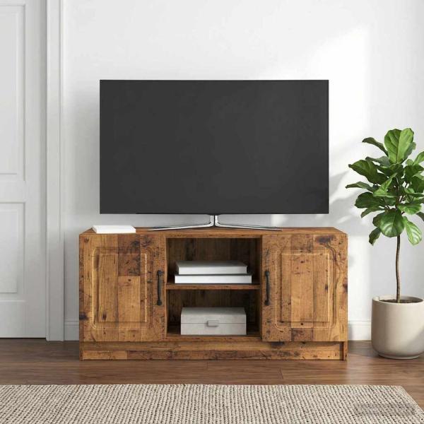 ARDEBO.de - TV-Schränk Altholz 102 x 34,5 x 47 cm Holzwerkstoff