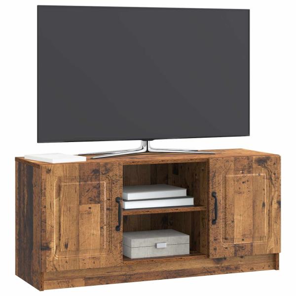 TV-Schränk Altholz 102 x 34,5 x 47 cm Holzwerkstoff