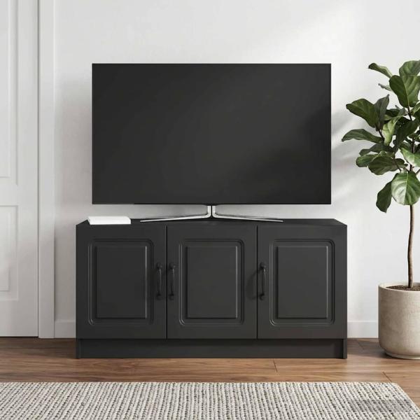 TV-Schränk Schwarz 99 x 34,5 x 47 cm Holzwerkstoff