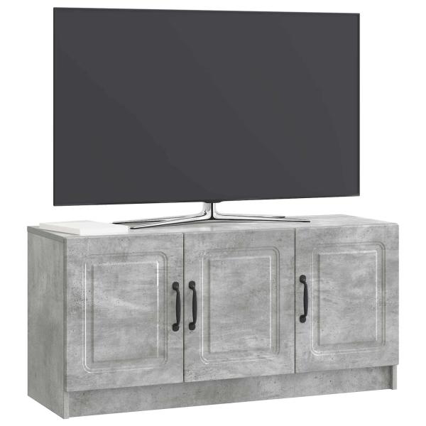 TV-Schränk Betongrau 99 x 34,5 x 47 cm Holzwerkstoff
