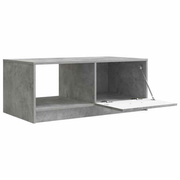 Couchtisch Betongrau 90 x 50 x 37 cm Holzwerkstoff