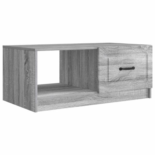 Couchtisch Sonoma-Grau 90 x 50 x 37 cm Holzwerkstoff
