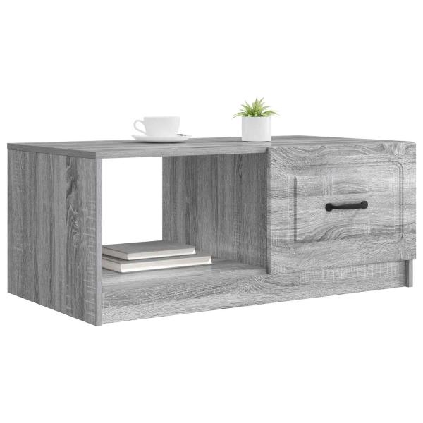 Couchtisch Sonoma-Grau 90 x 50 x 37 cm Holzwerkstoff