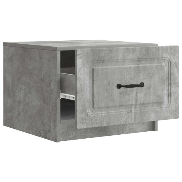 Couchtisch Betongrau 49 x 50 x 37 cm Holzwerkstoff