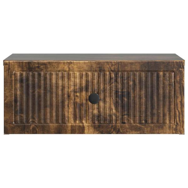 Nachttisch Räuchereiche 49 x 34,5 x 20 cm Holzwerkstoff
