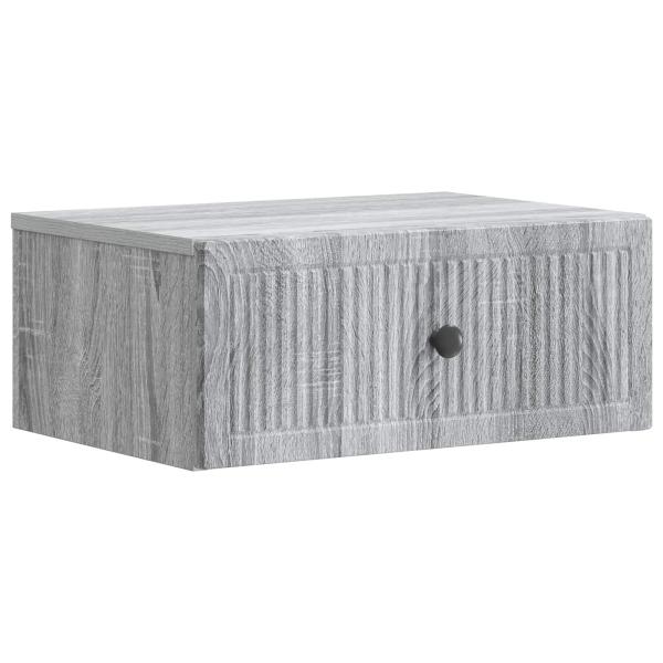 Nachttisch Sonoma-Grau 49 x 34,5 x 20 cm Holzwerkstoff