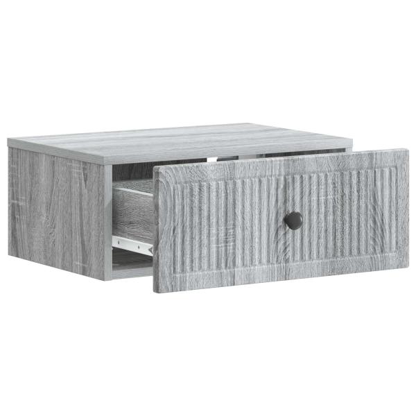 Nachttisch Sonoma-Grau 49 x 34,5 x 20 cm Holzwerkstoff