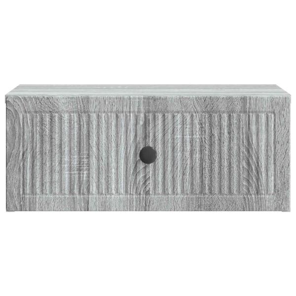 Nachttisch Sonoma-Grau 49 x 34,5 x 20 cm Holzwerkstoff