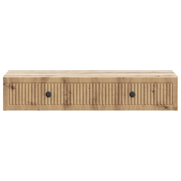 Wandmontierter Beistelltisch 87,5 x 34,5 x 17 cm Holzwerkstoff