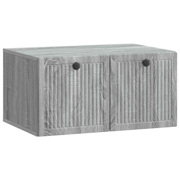 Wandmontierter TV-Schrank Graues Sonoma 59,5 x 41 x 30 cm