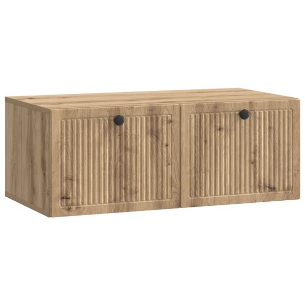 Wandmontierter TV-Schrank 78,5 x 41 x 30 cm Artisan-Eiche