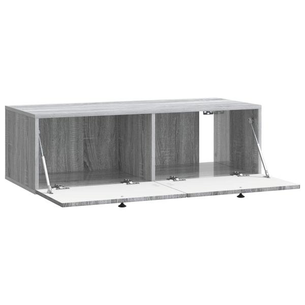 Wandmontierter TV-Schrank Graues Sonoma 98 x 41 x 30 cm