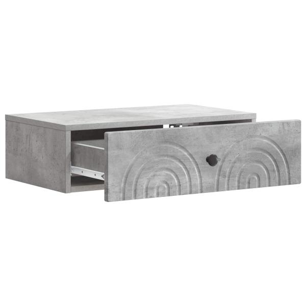 Wandmontierter Beistelltisch 59 x 34,5 x 17 cm Holzwerkstoff