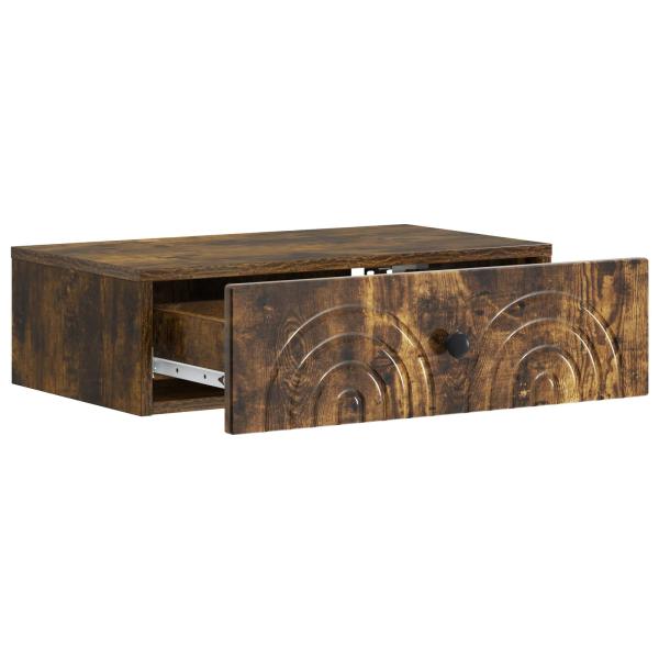 Wandmontierter Beistelltisch 59 x 34,5 x 17 cm Holzwerkstoff