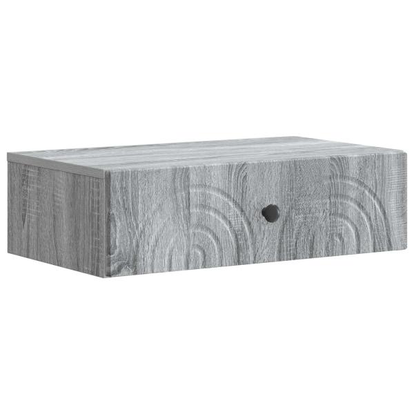 Wandmontierter Beistelltisch 59 x 34,5 x 17 cm Holzwerkstoff
