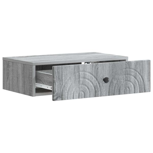 Wandmontierter Beistelltisch 59 x 34,5 x 17 cm Holzwerkstoff