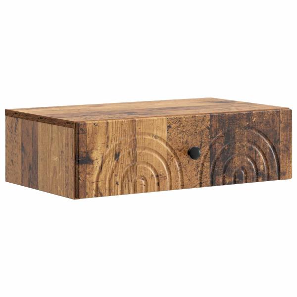Wandmontierter Beistelltisch 59 x 34,5 x 17 cm Holzwerkstoff