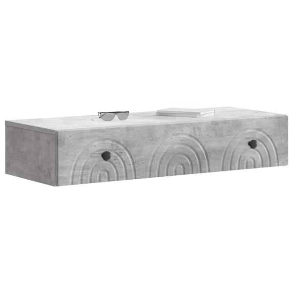 Wandmontierter Beistelltisch 87,5 x 34,5 x 17 cm Holzwerkstoff