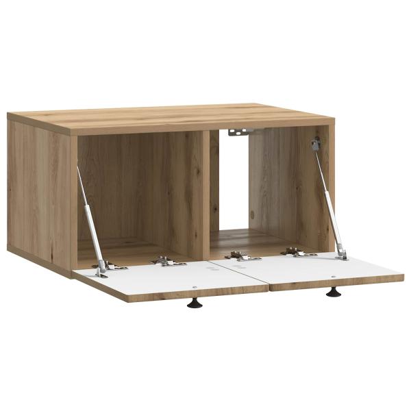 Wandmontierter TV-Schrank 59,5 x 41 x 30 cm Artisan-Eiche