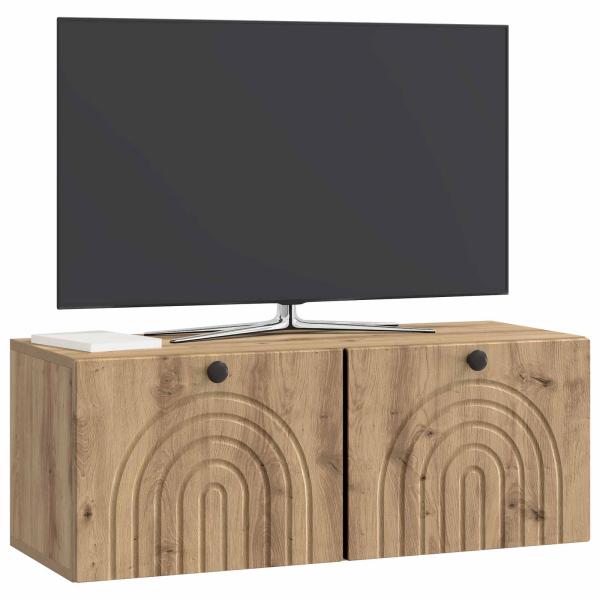 Wandmontierter TV-Schrank 78,5 x 31 x 30 cm Artisan-Eiche