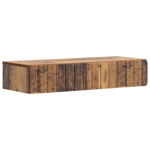 Wandmontierter Beistelltisch Altholz 87,5 x 34,5 x 17 cm