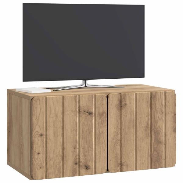 Wandmontierter TV-Schrank 59,5 x 31 x 30 cm Artisan-Eiche