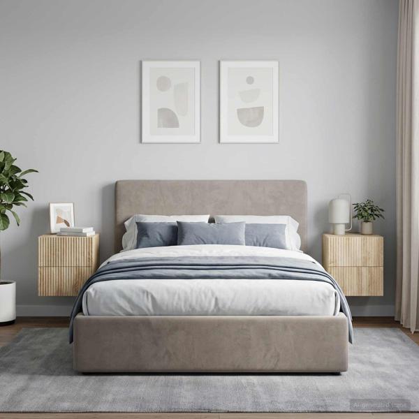 Wandmontierter Nachttisch 2 Stk. Sonoma-Eiche 33 x 34,5 x 40 cm