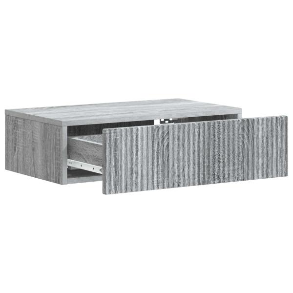 Wandmontierter Beistelltisch 59 x 34,5 x 17 cm Holzwerkstoff