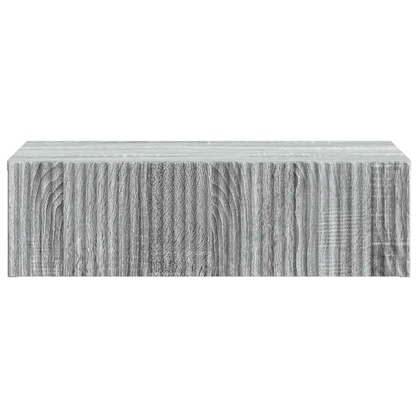 Wandmontierter Beistelltisch 59 x 34,5 x 17 cm Holzwerkstoff