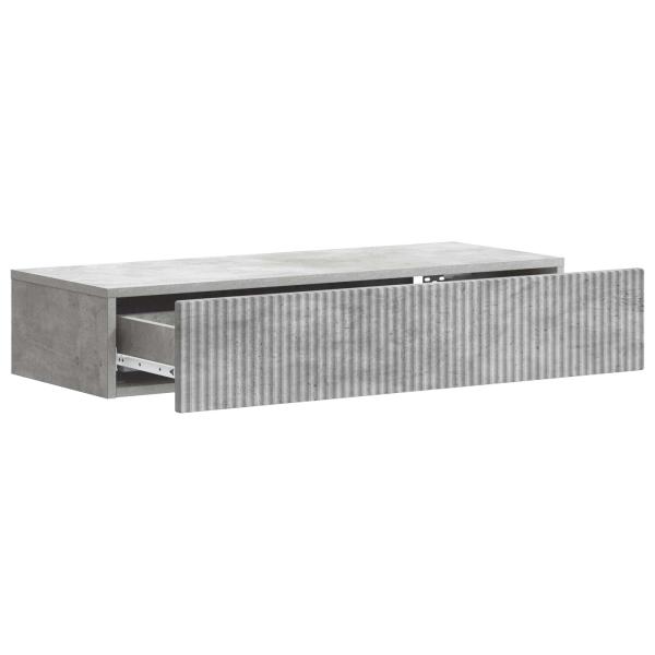 Wandmontierter Beistelltisch 87,5 x 34,5 x 17 cm Holzwerkstoff