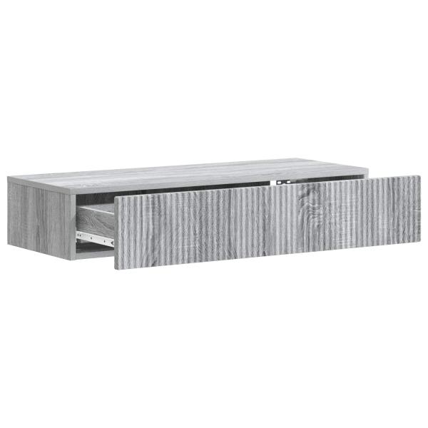 Wandmontierter Beistelltisch 87,5 x 34,5 x 17 cm Holzwerkstoff