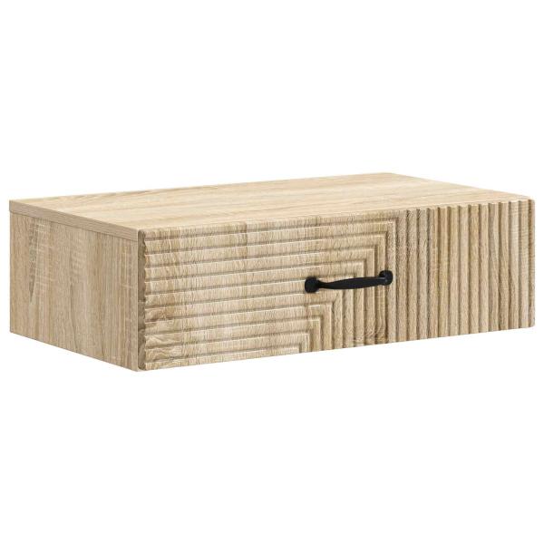 Wandmontierter Beistelltisch 59 x 34,5 x 17 cm Holzwerkstoff