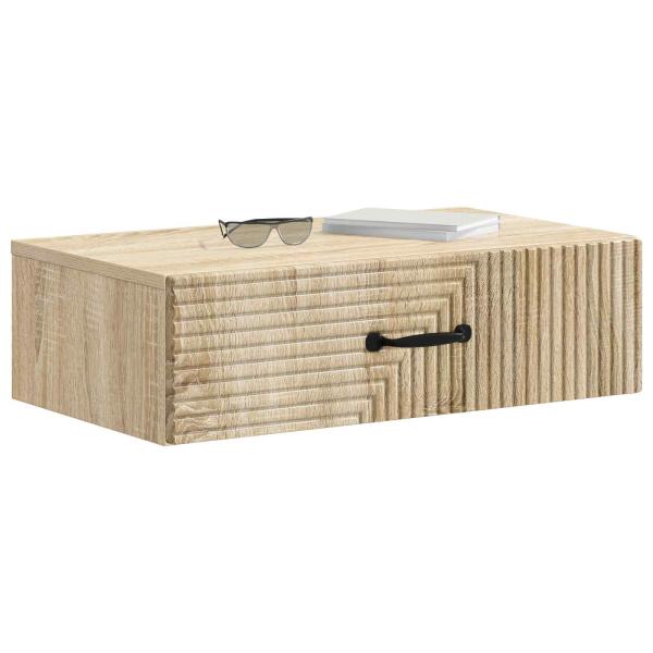 Wandmontierter Beistelltisch 59 x 34,5 x 17 cm Holzwerkstoff